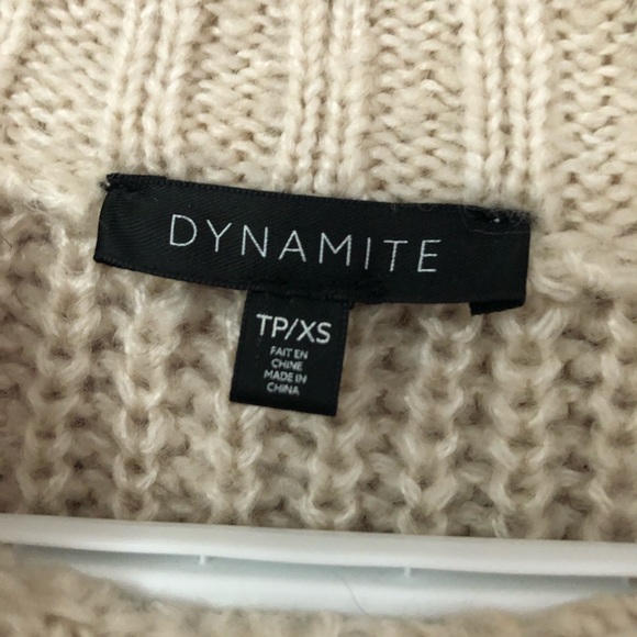 Dynamite Puff Sleeve Sweater - Picture 5 of 5